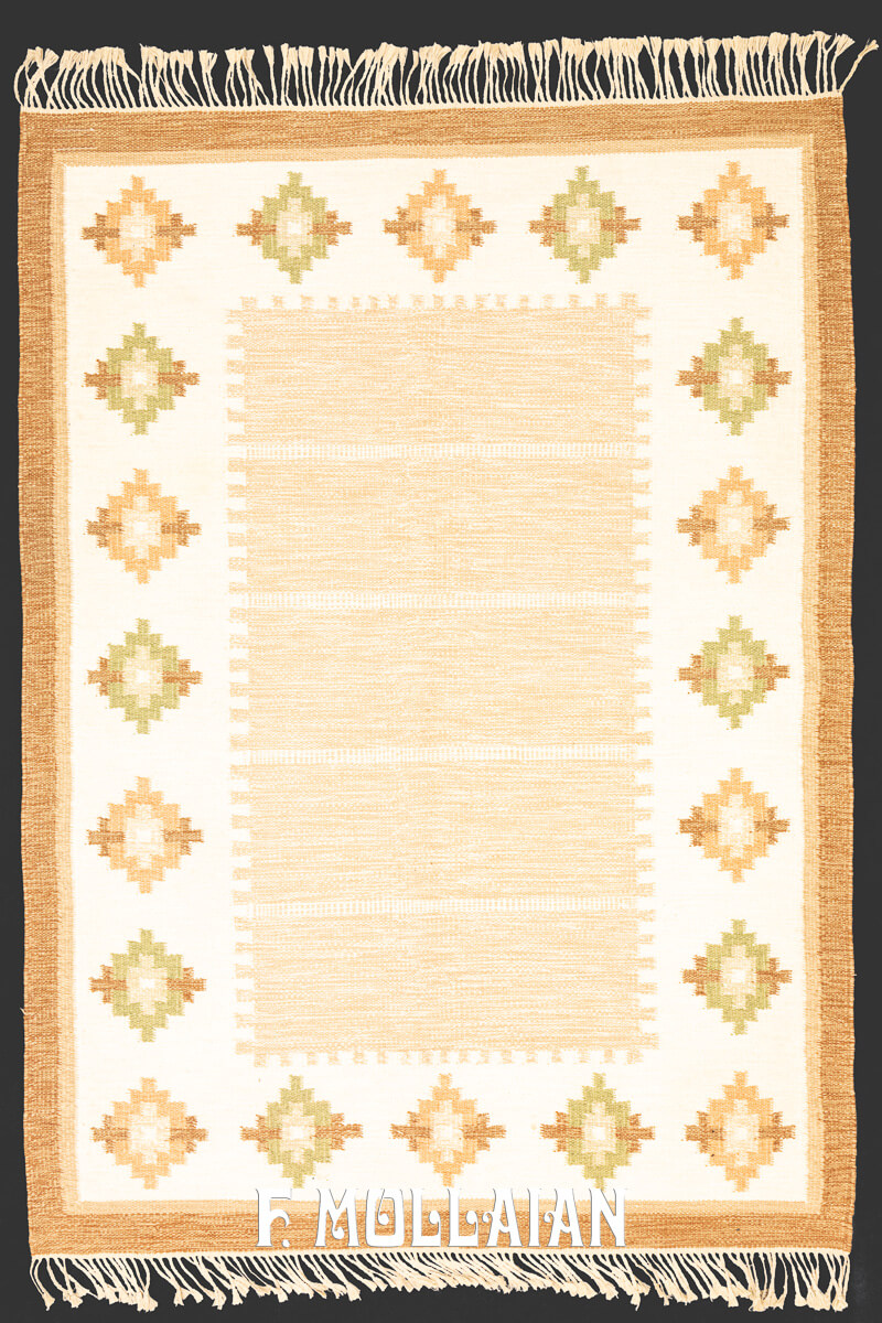 Tappeto Svedese Rollakan Disegno Sevansk n°:614755